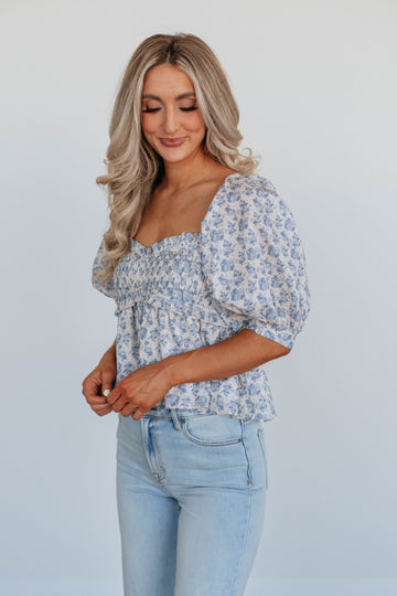 Selia Babydoll Top