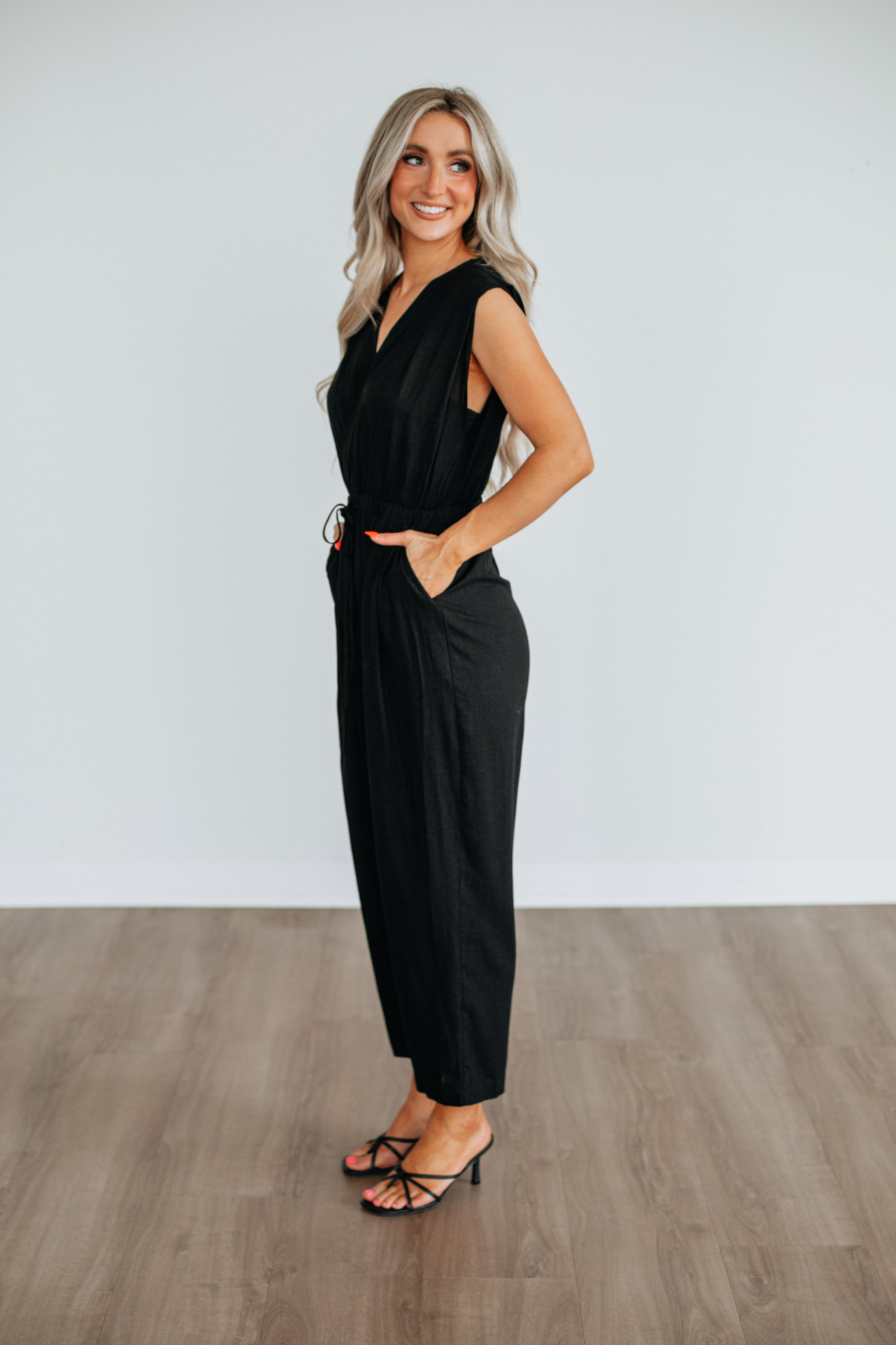 Selina Linen Jumpsuit