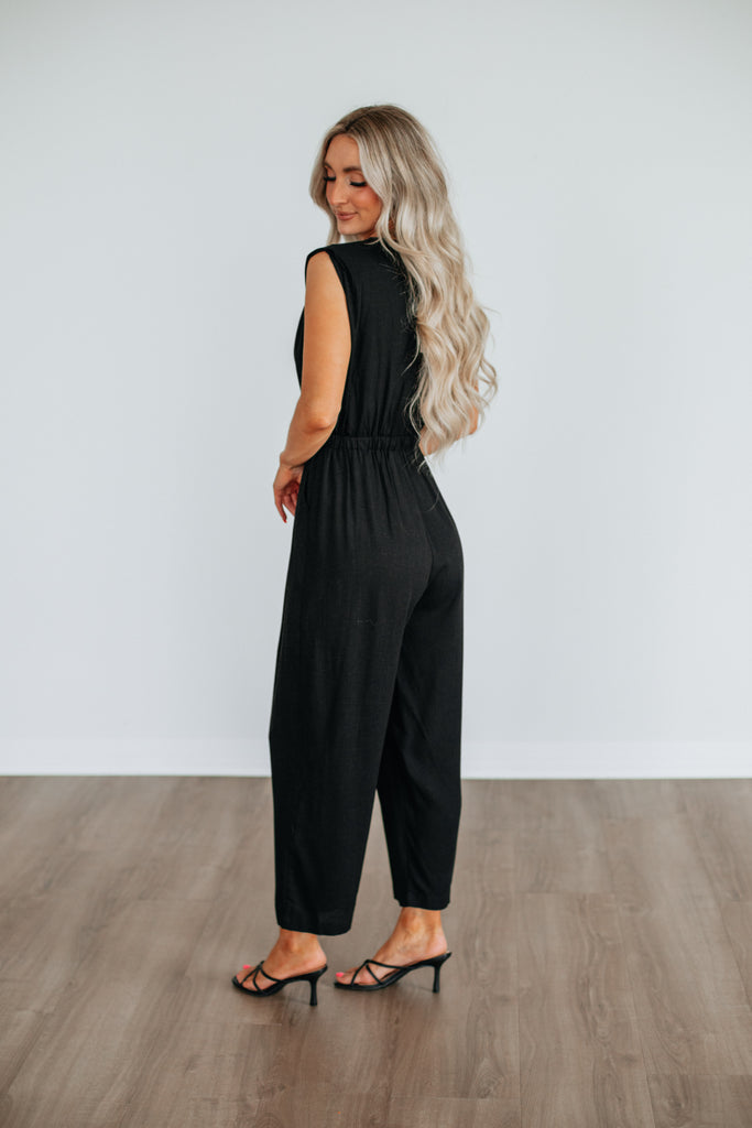 Selina Linen Jumpsuit