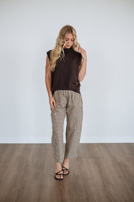 Benton Gingham Pants