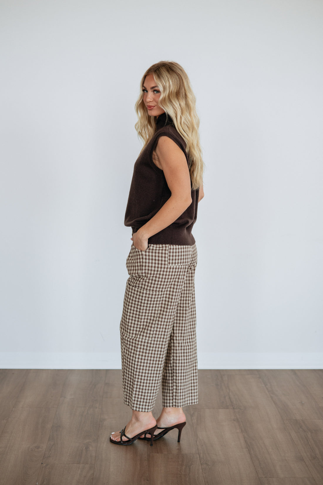 Benton Gingham Pants