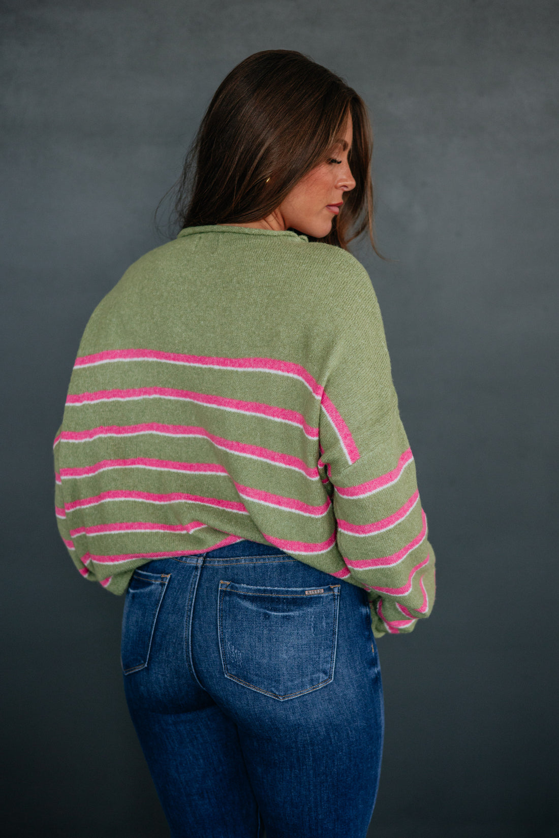 Apryl Striped Sweater