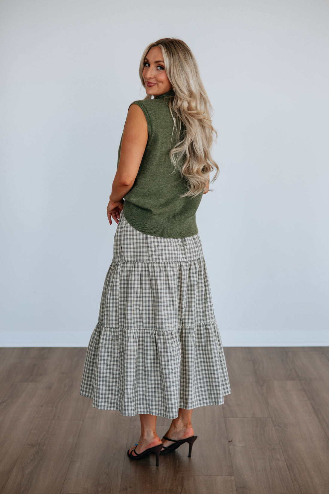 Maylen Gingham Skirt