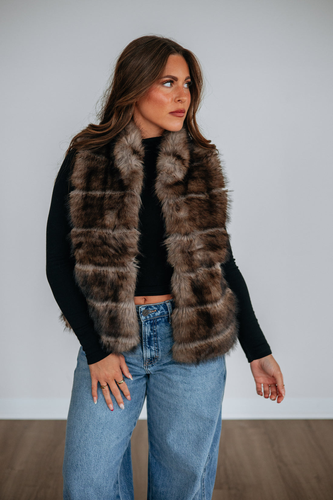 Lessie Fur Vest