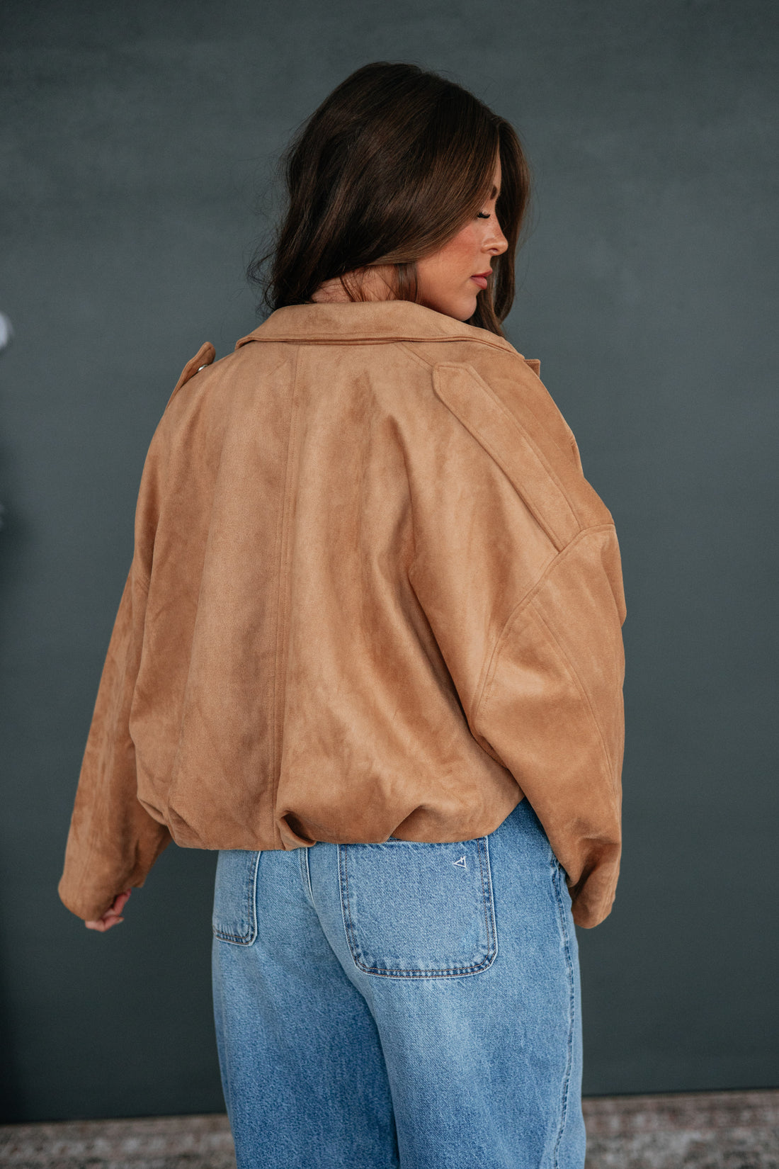 Nayla Suede Jacket