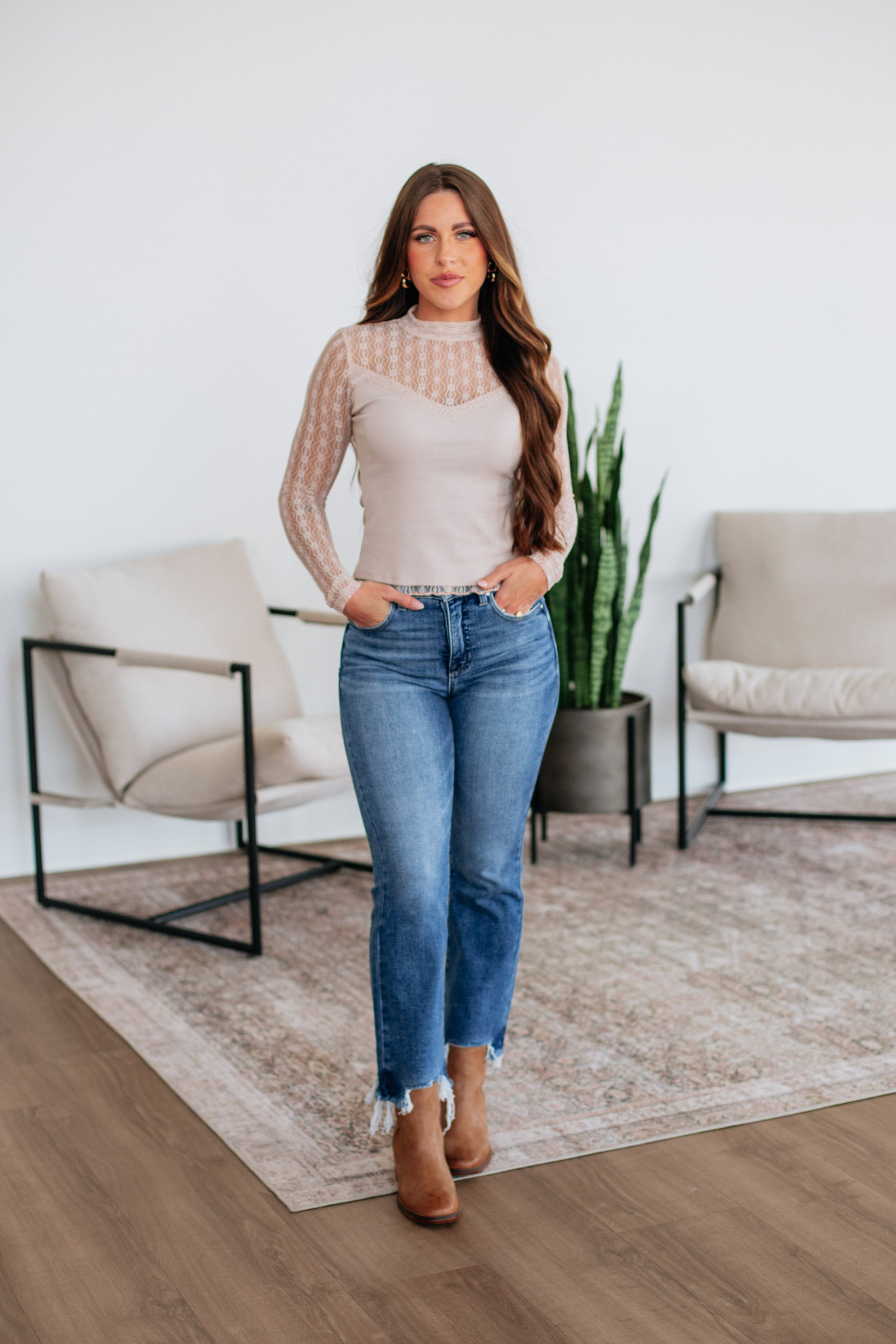 Katrina Lace Top