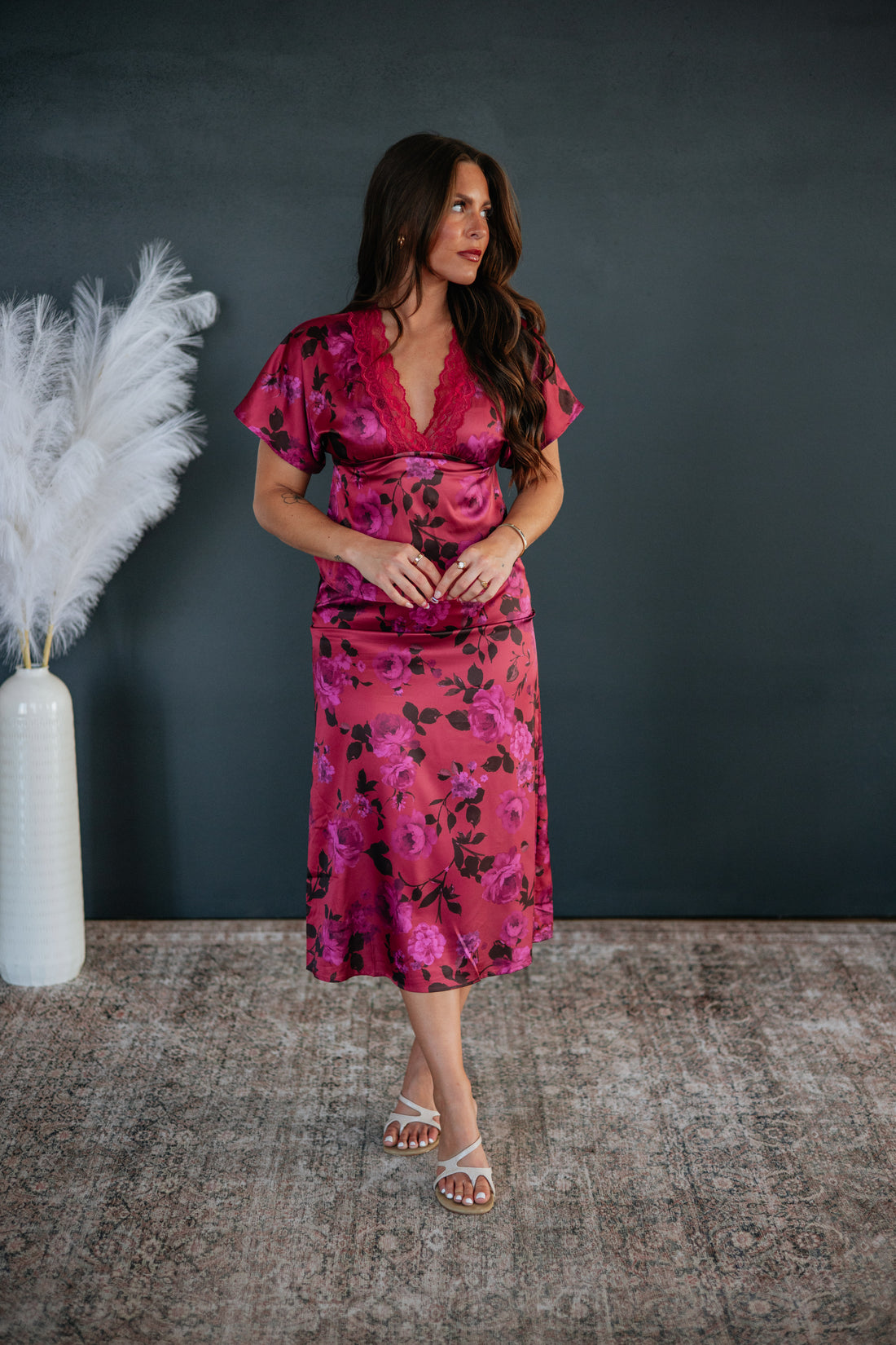 Delia Floral Top