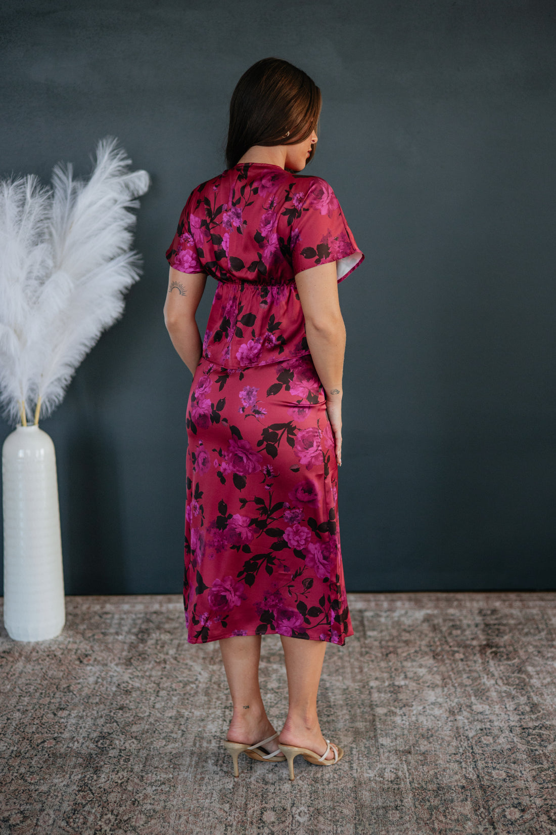 Delia Floral Top