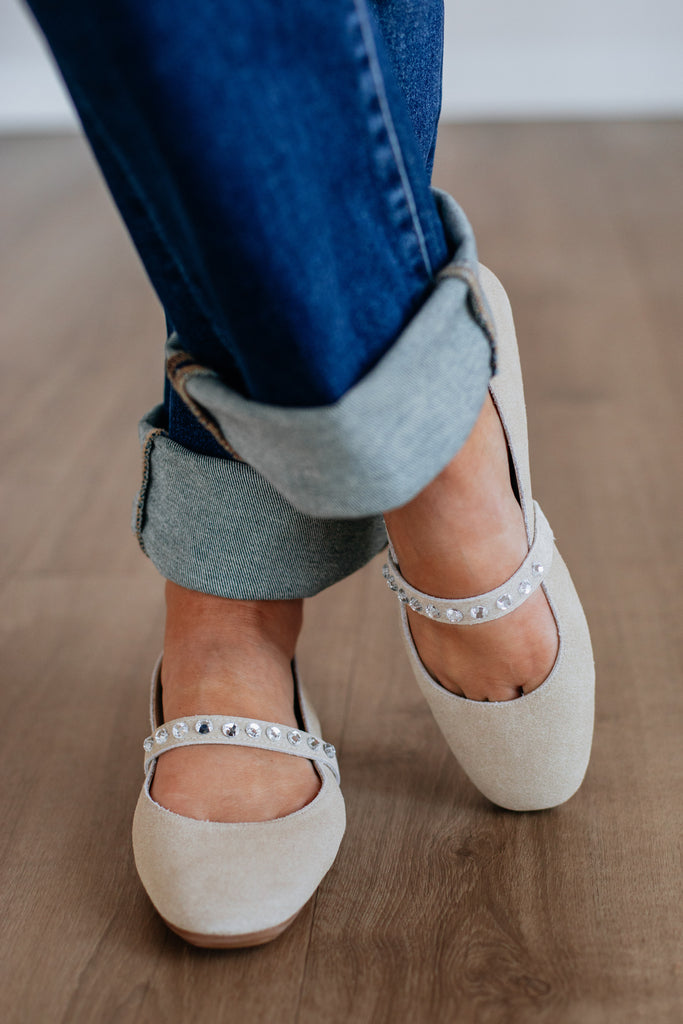 Setting Things Straight Ballet Flats - Sand