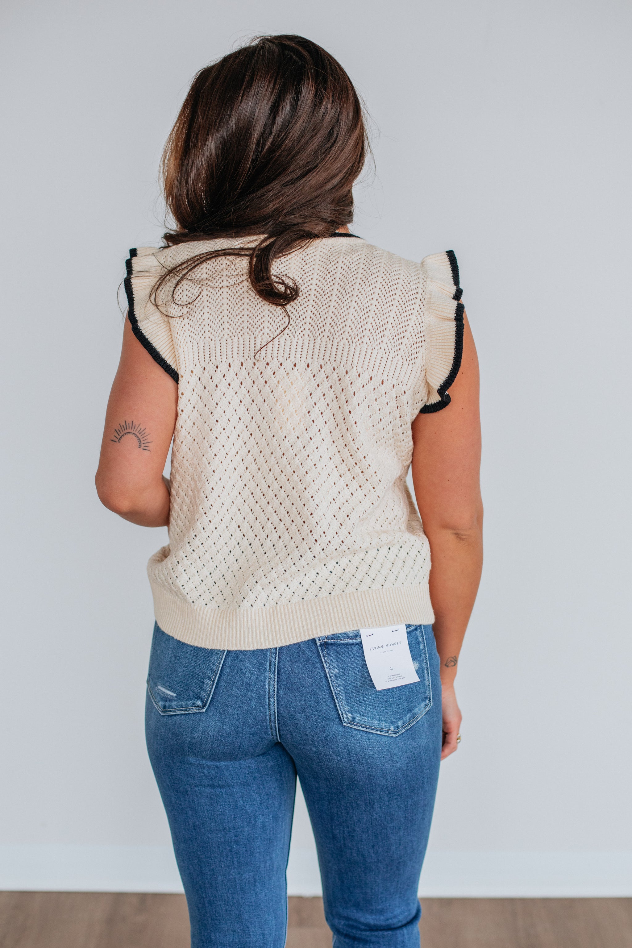 Shauna Crochet Top