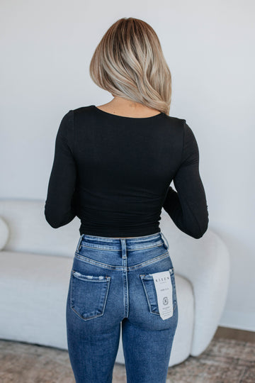 Shayla Basic Top - Black