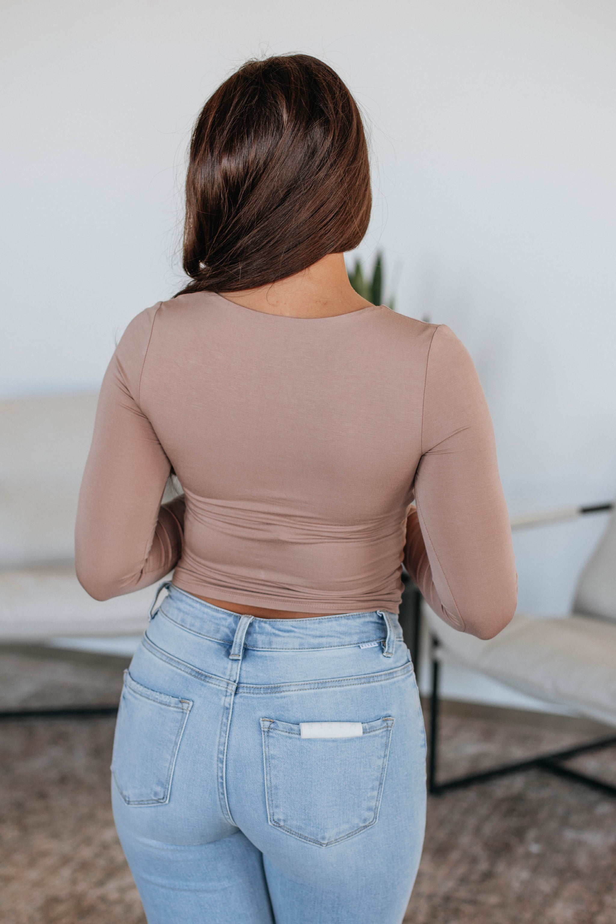 Shayla Basic Top - Hazelnut