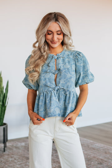 Sierra Denim Top