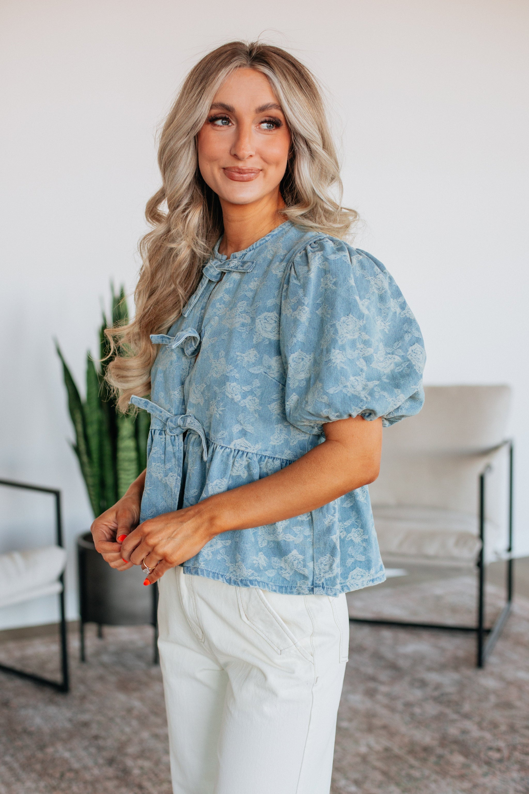 Sierra Denim Top