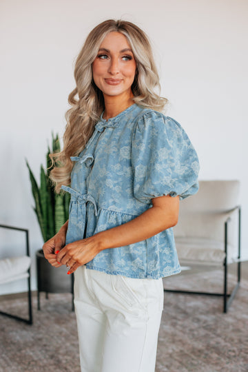 Sierra Denim Top