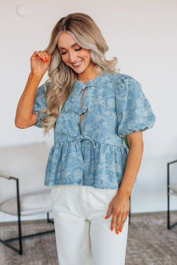Sierra Denim Top