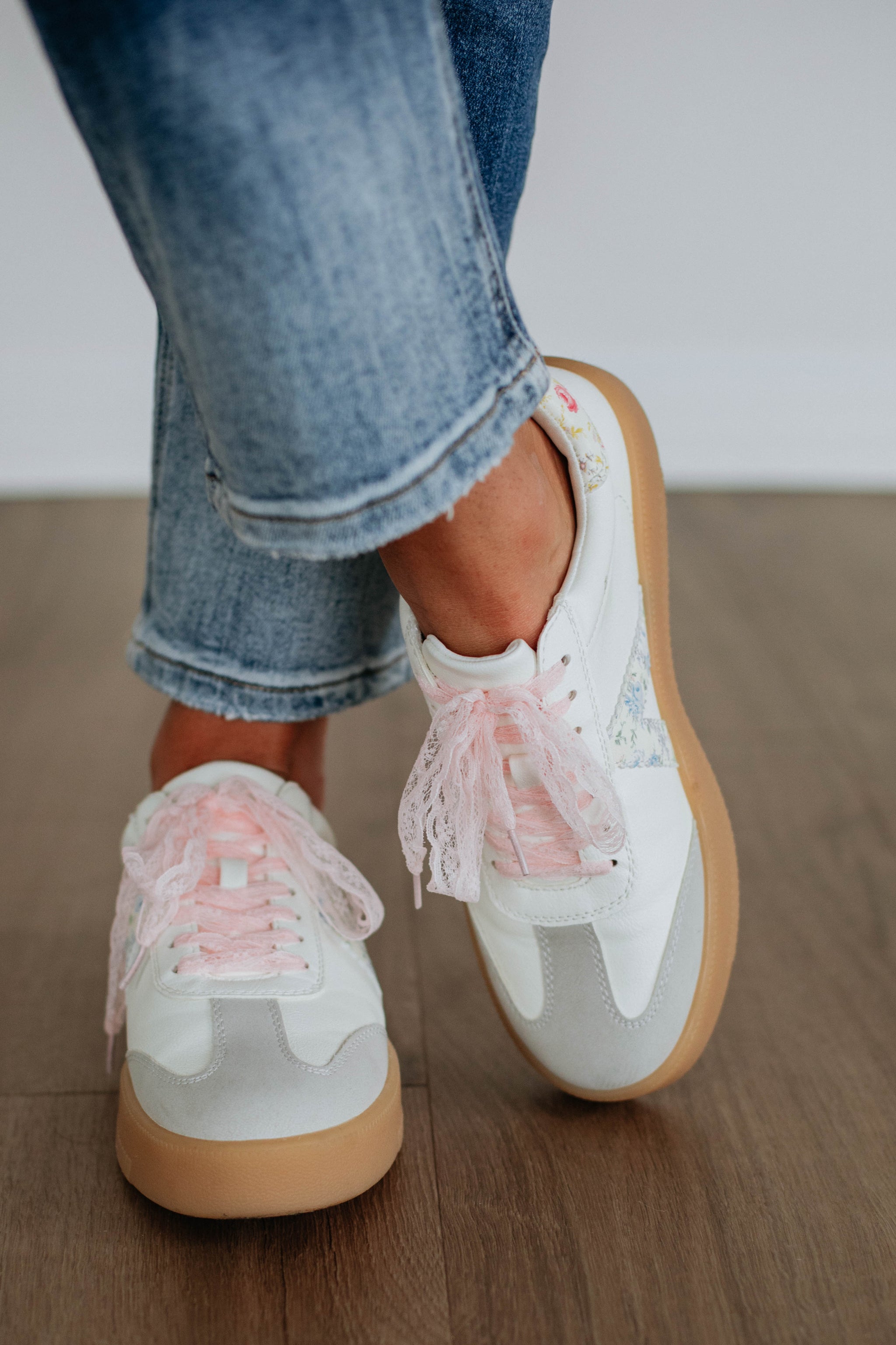 Watch Your Step Sneakers - Blush Mix