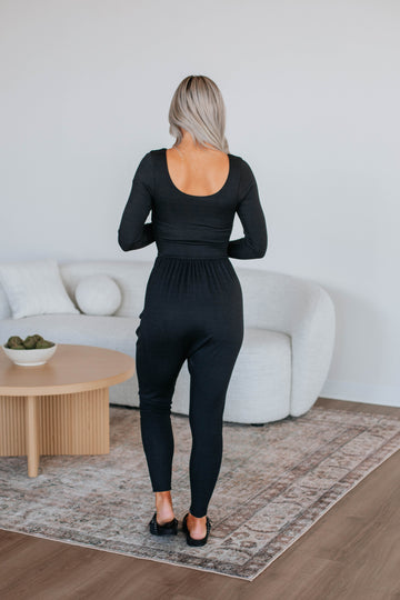 Solene Jumpsuit - Black