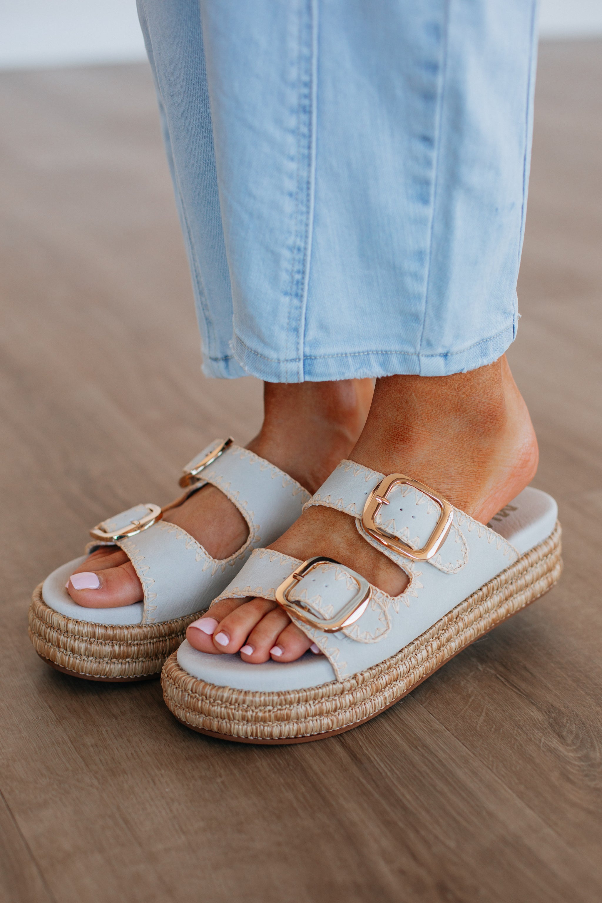 Somewhere On A Beach Sandals - Stone