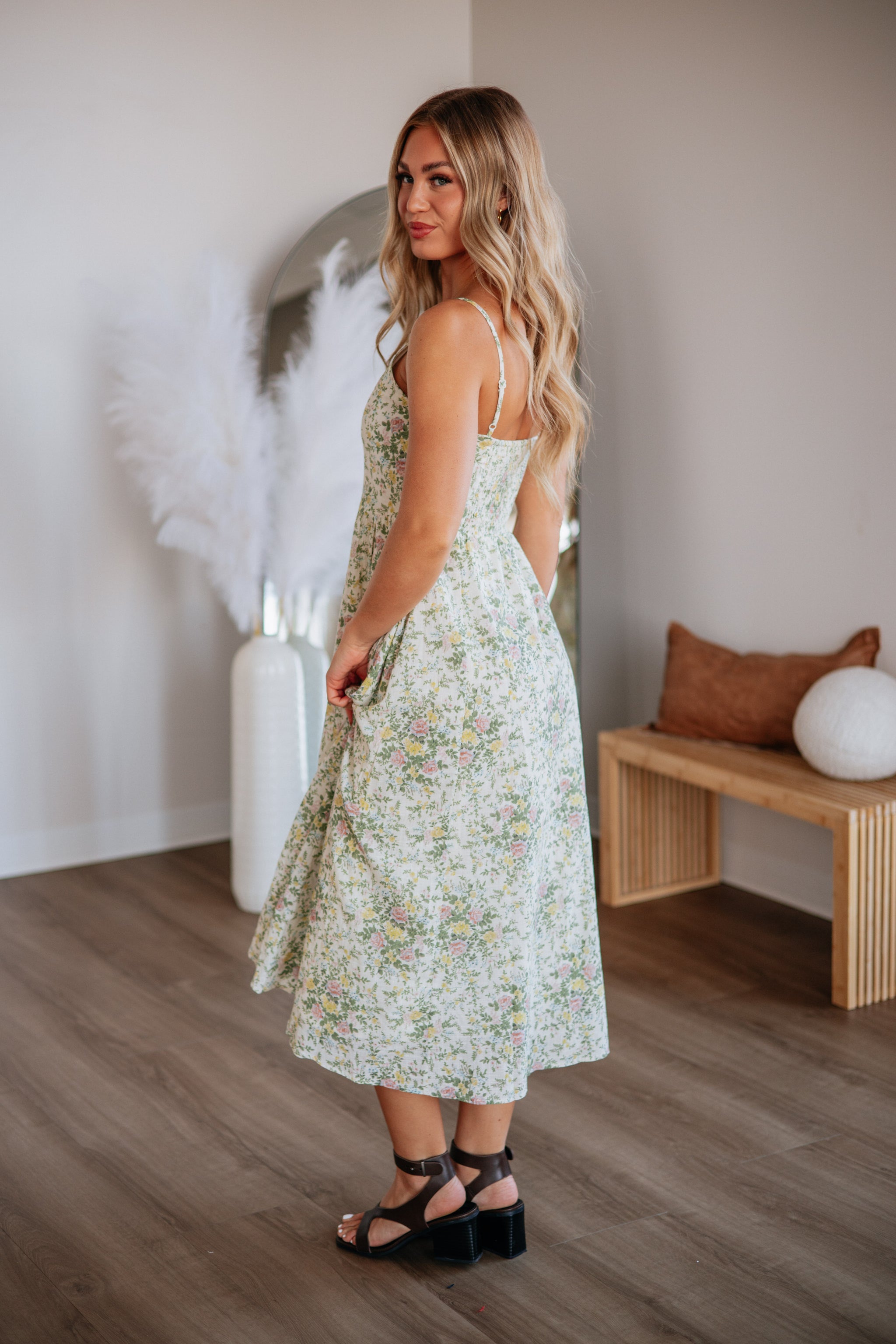 Adela Floral Dress