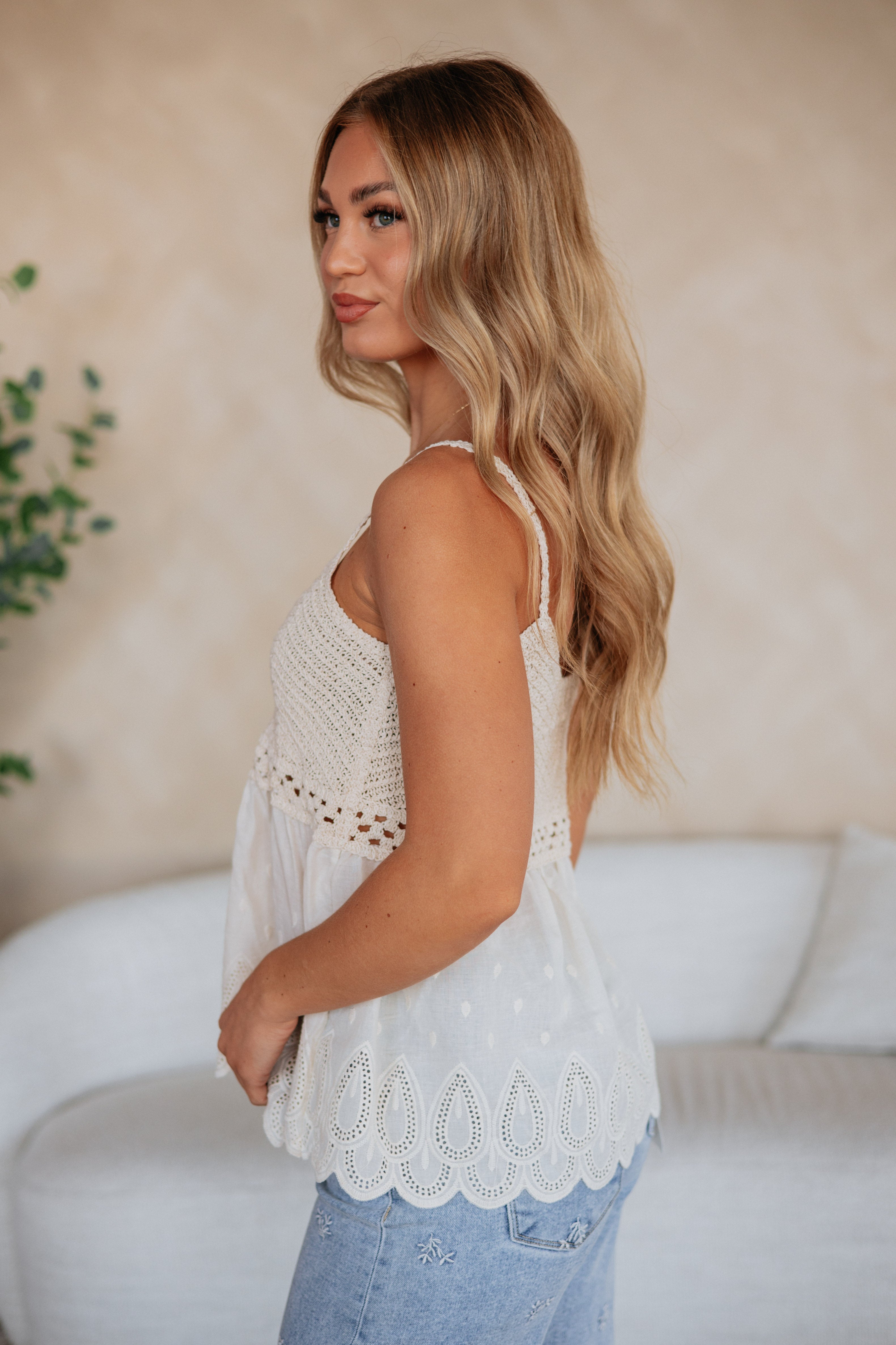 Kaelah Crochet Top