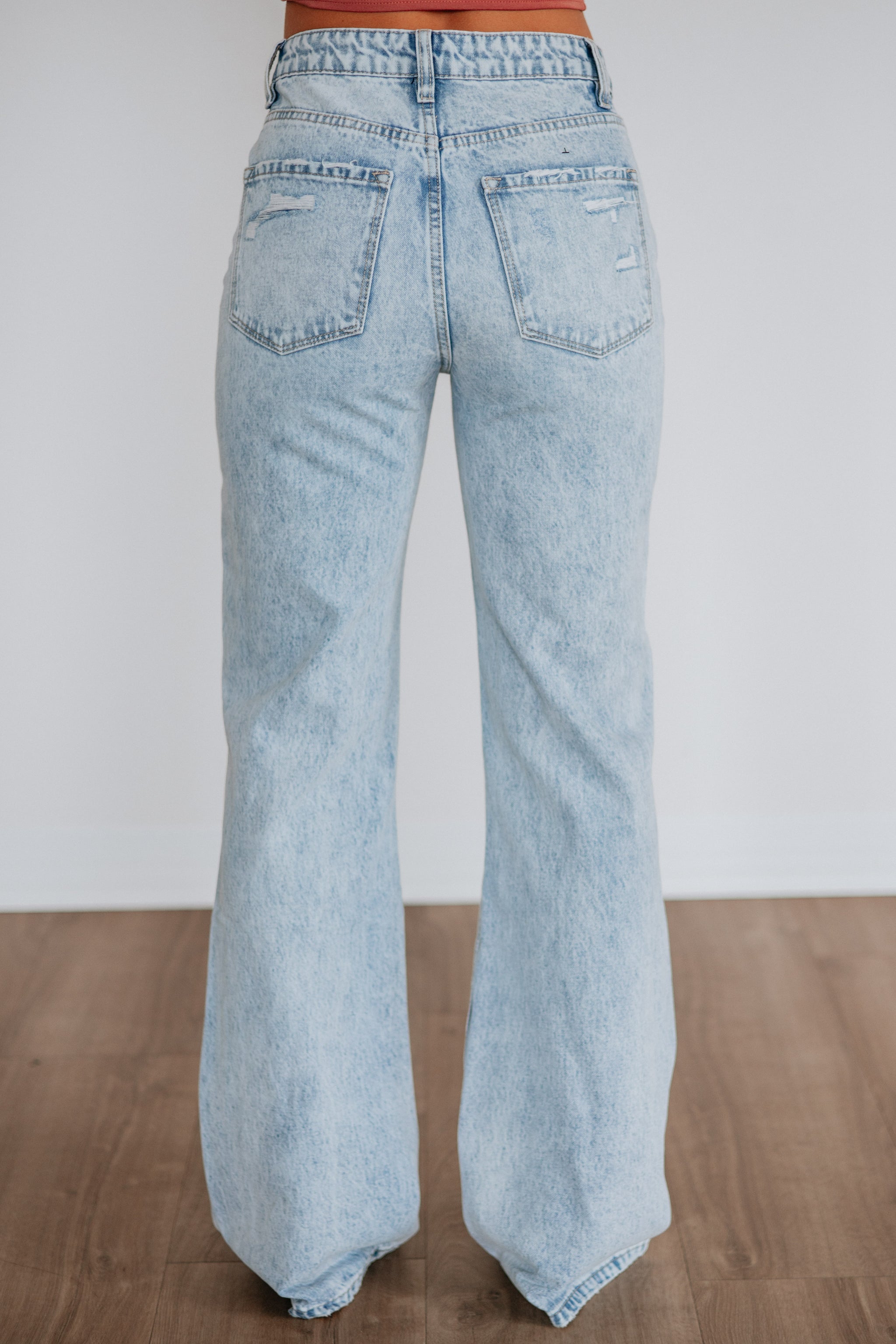 Thea Flying Monkey Jeans - Vintage Light Wash