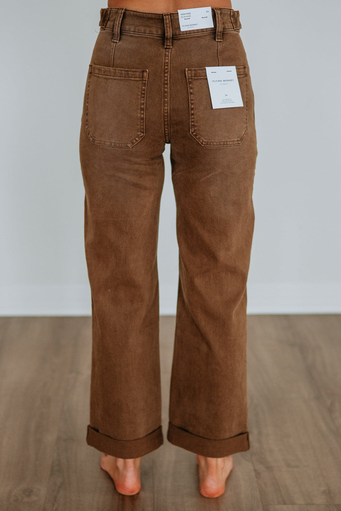 Dayna Flying Monkey Jeans - Coffee