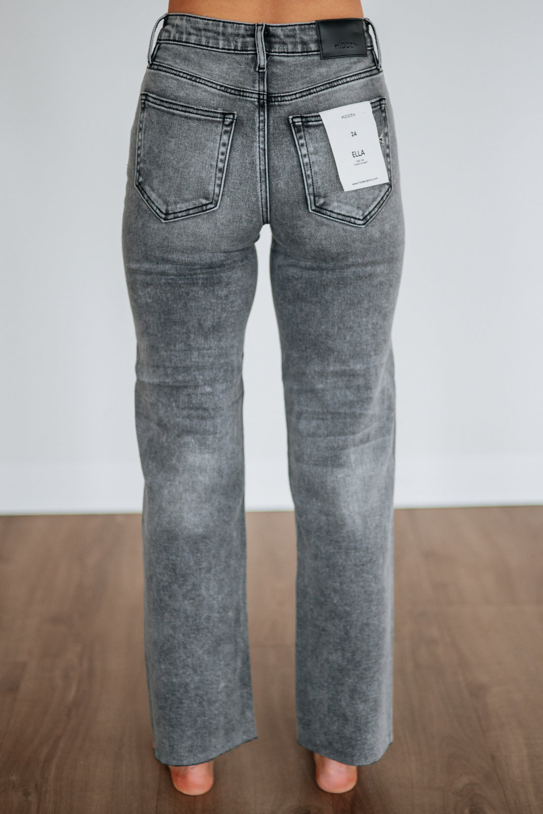 Ella Hidden Jeans - Grey Wash