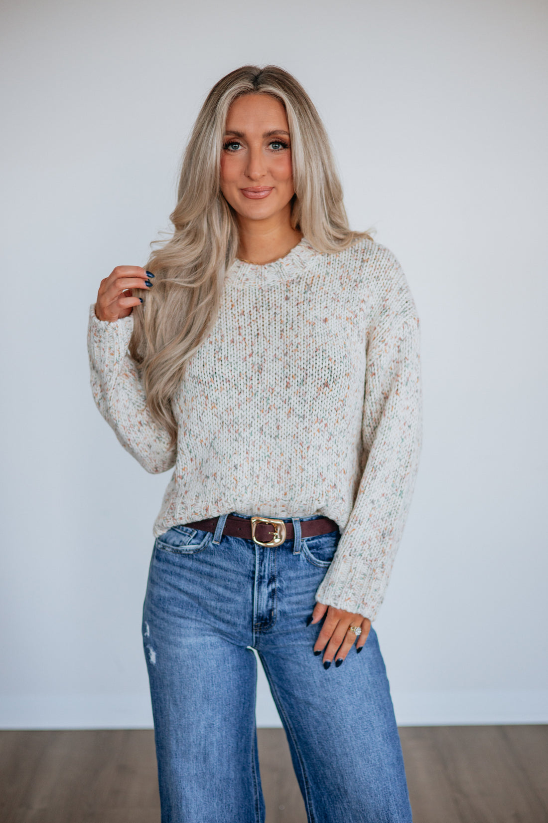 Casi Speckled Sweater