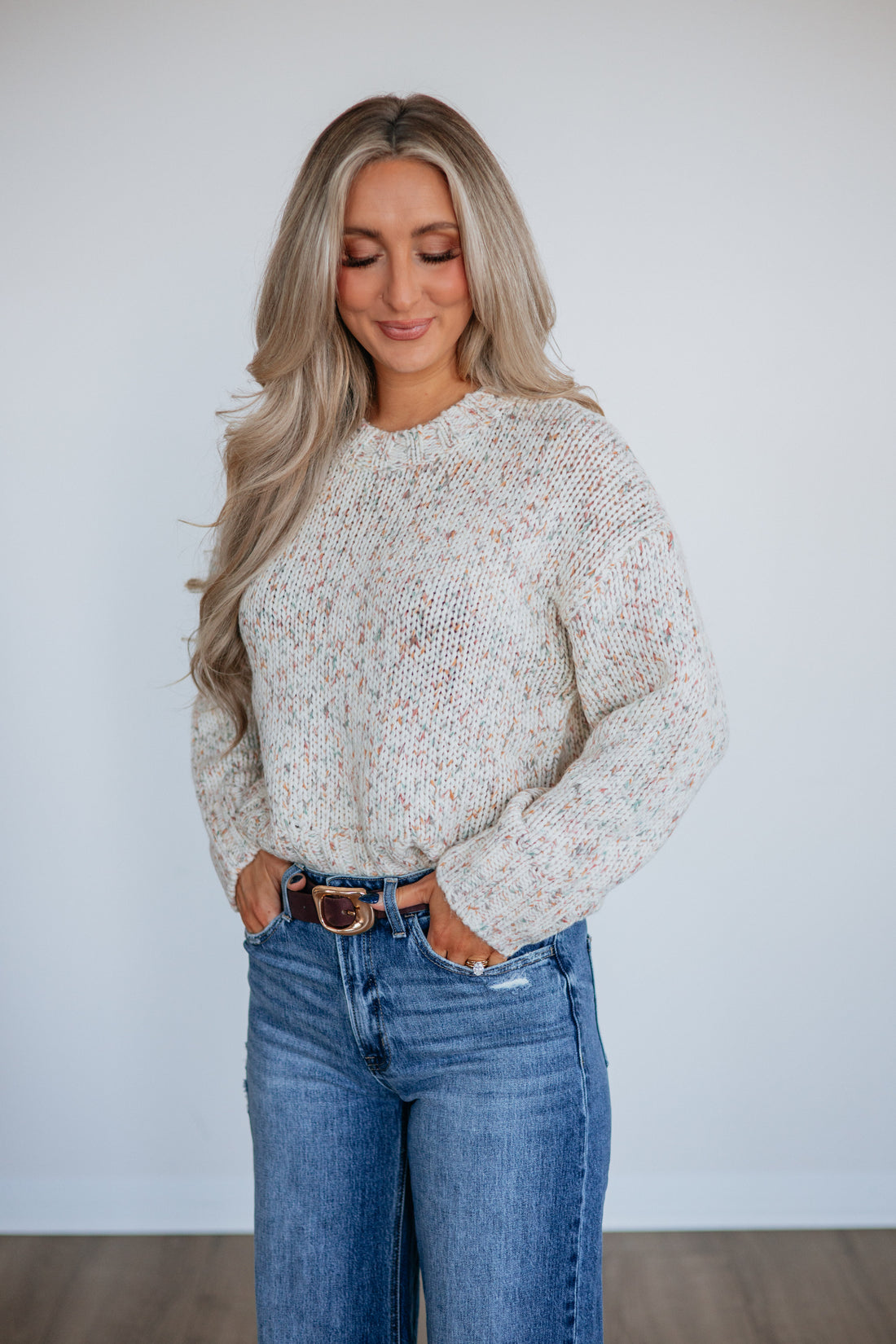 Casi Speckled Sweater