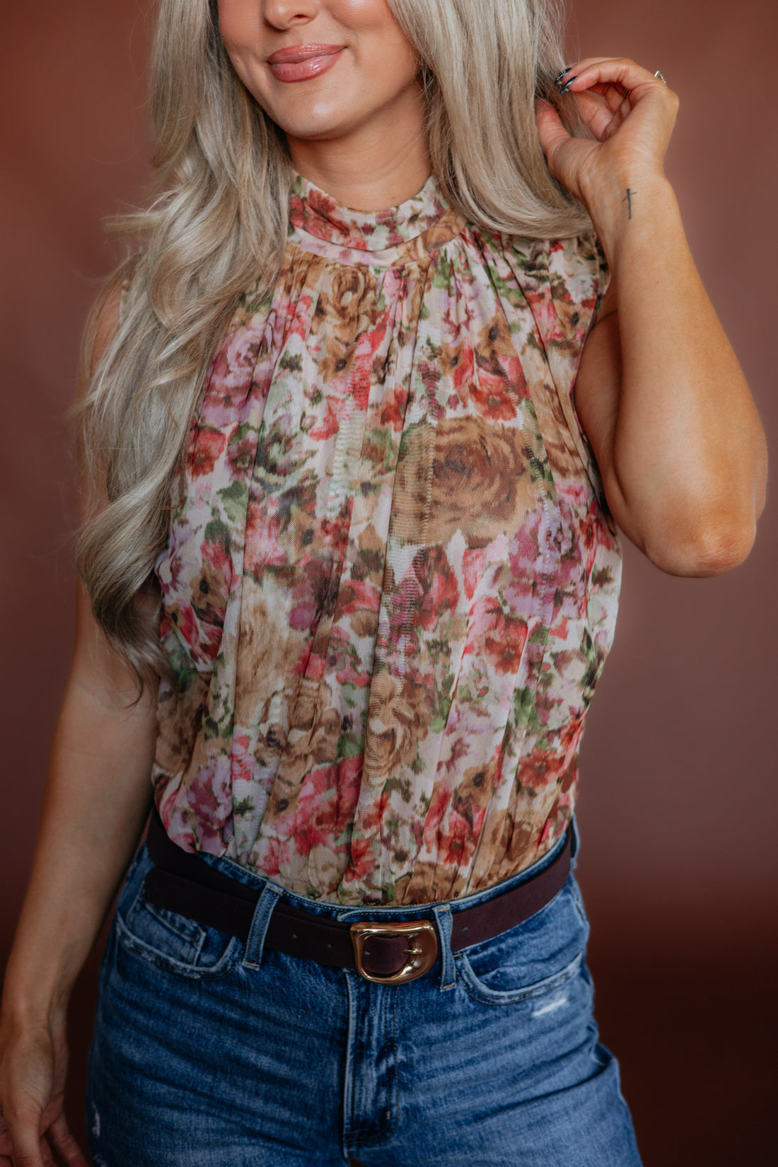 Lenaya Floral Bodysuit