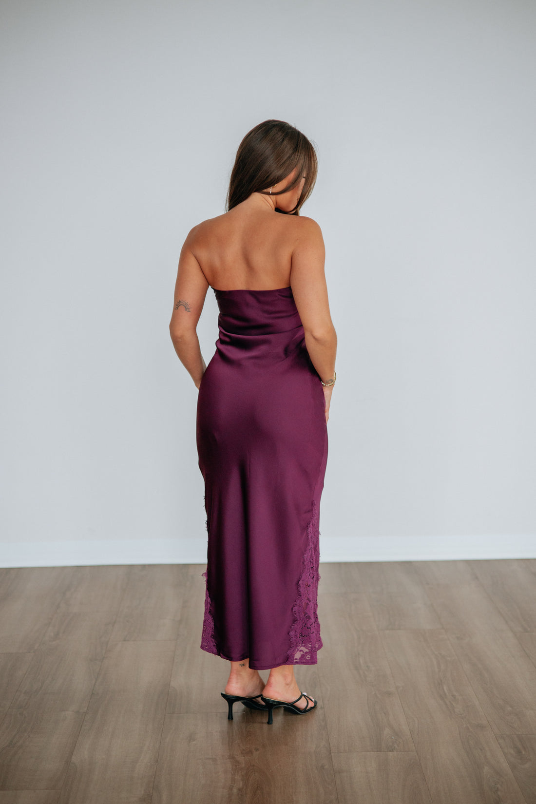 Janika Satin Dress