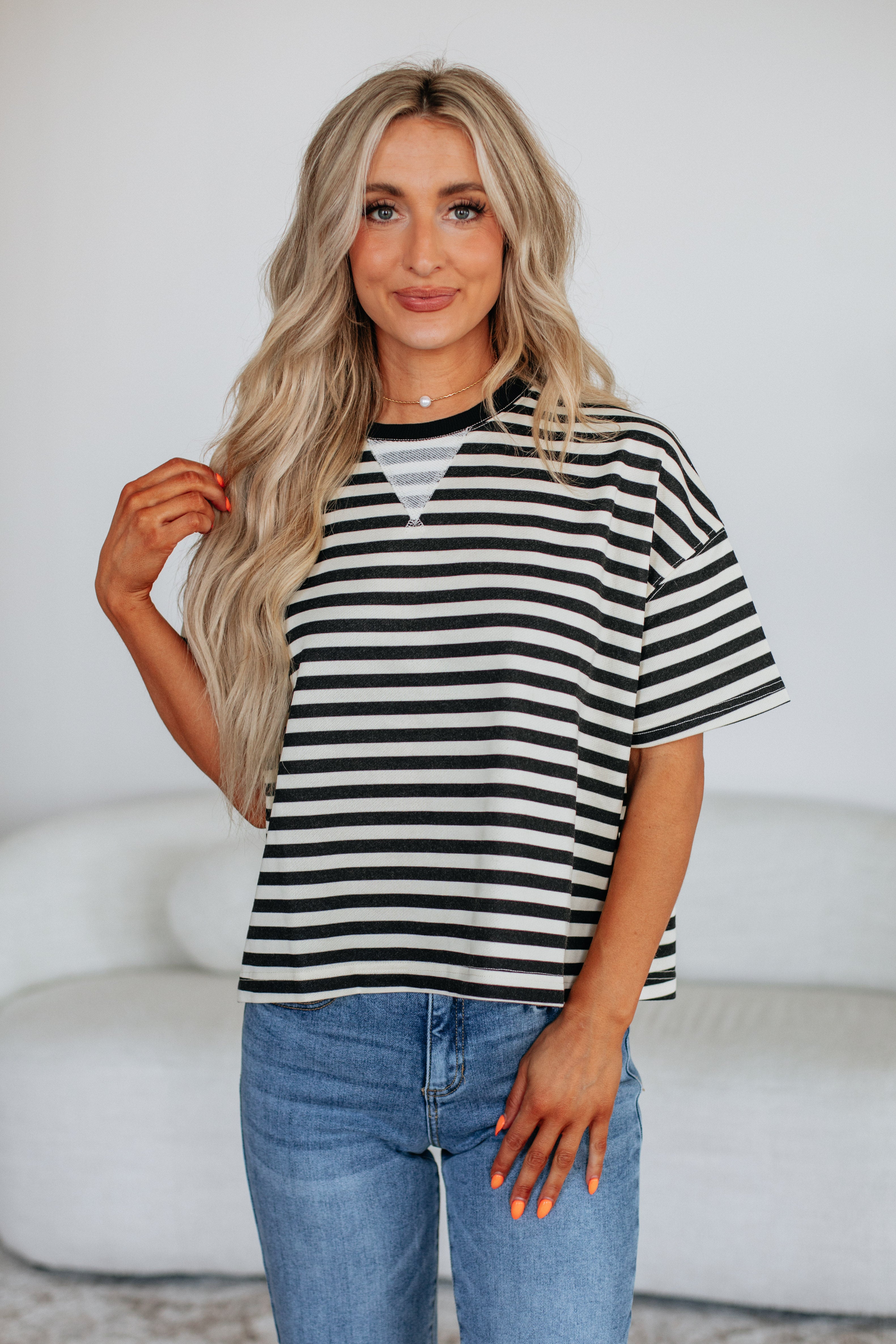 Jax Striped Top