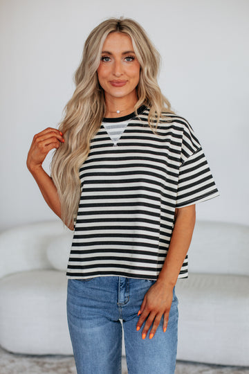 Jax Striped Top