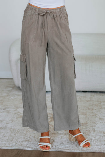 Wylie Cargo Pants - Taupe
