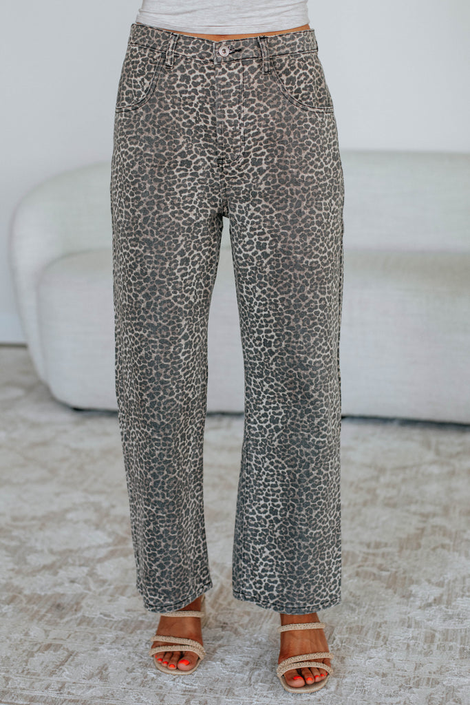 Britt Leopard Pants