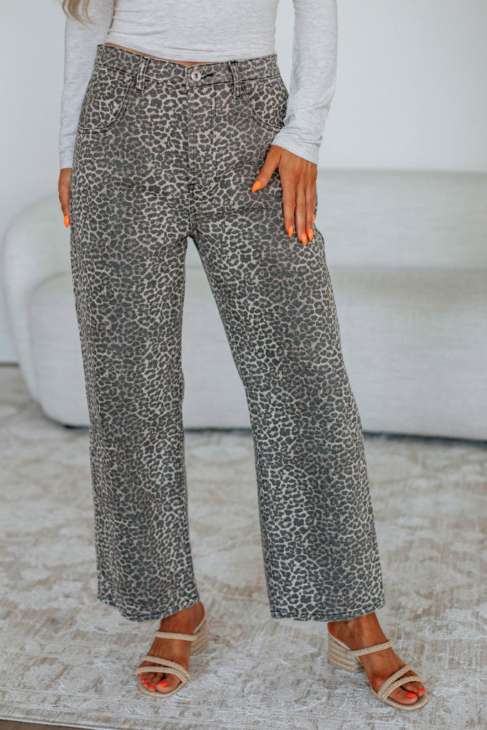 Britt Leopard Pants