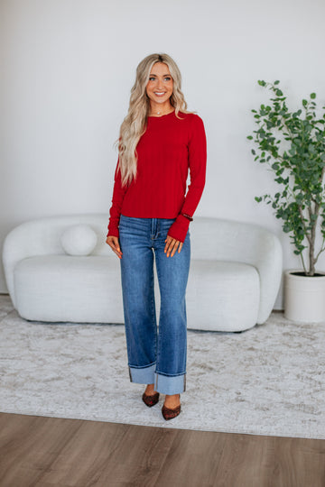 Rayleen Pointelle Top