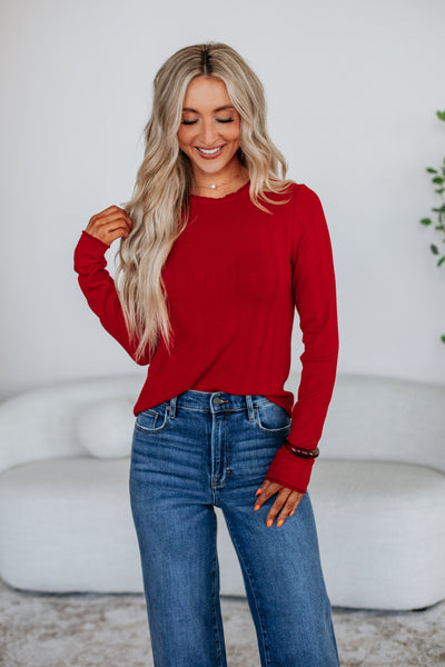 Rayleen Pointelle Top