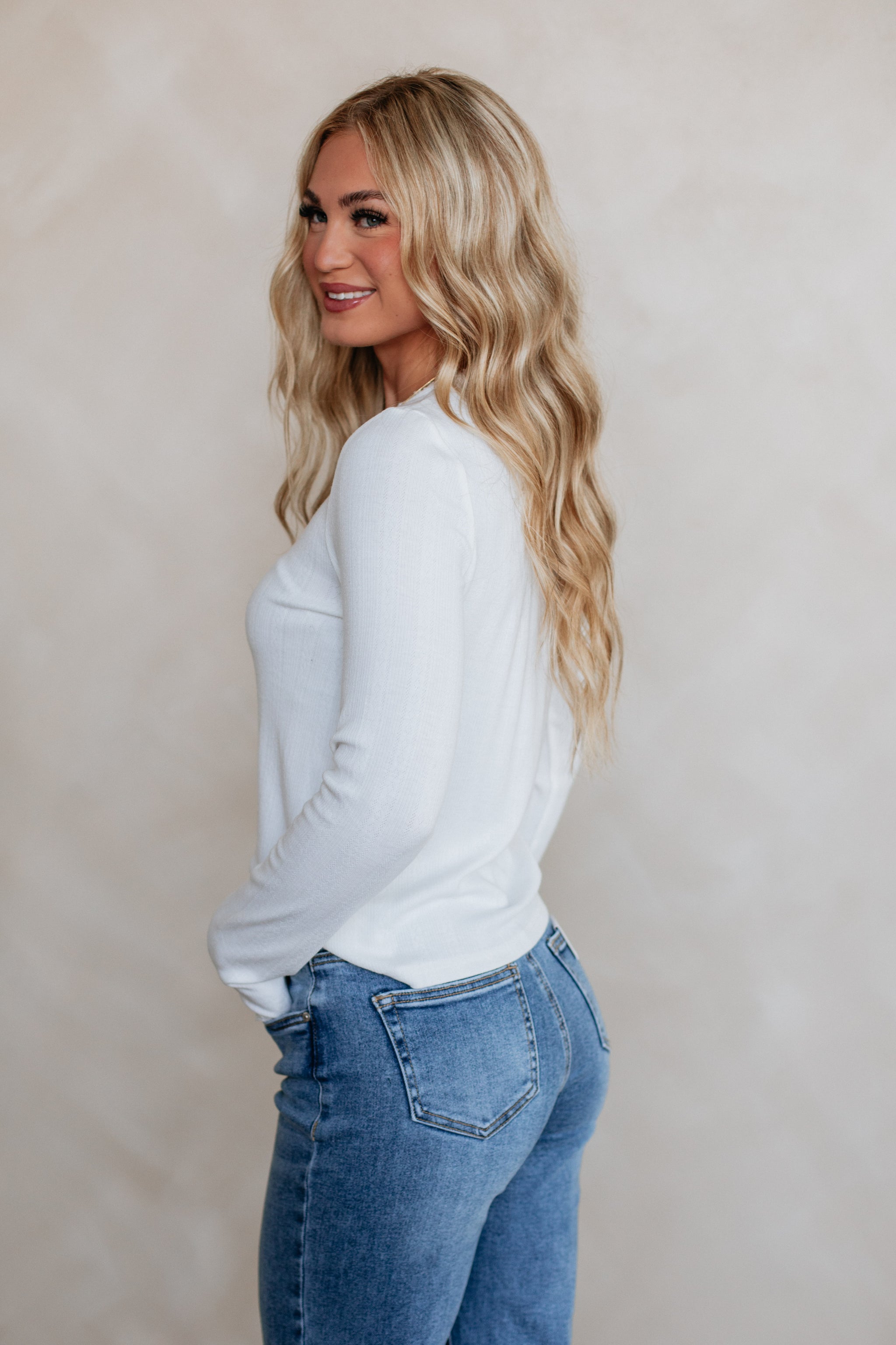 Rayleen Pointelle Top