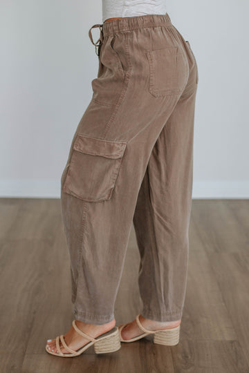 Wylie Cargo Pants - Mocha