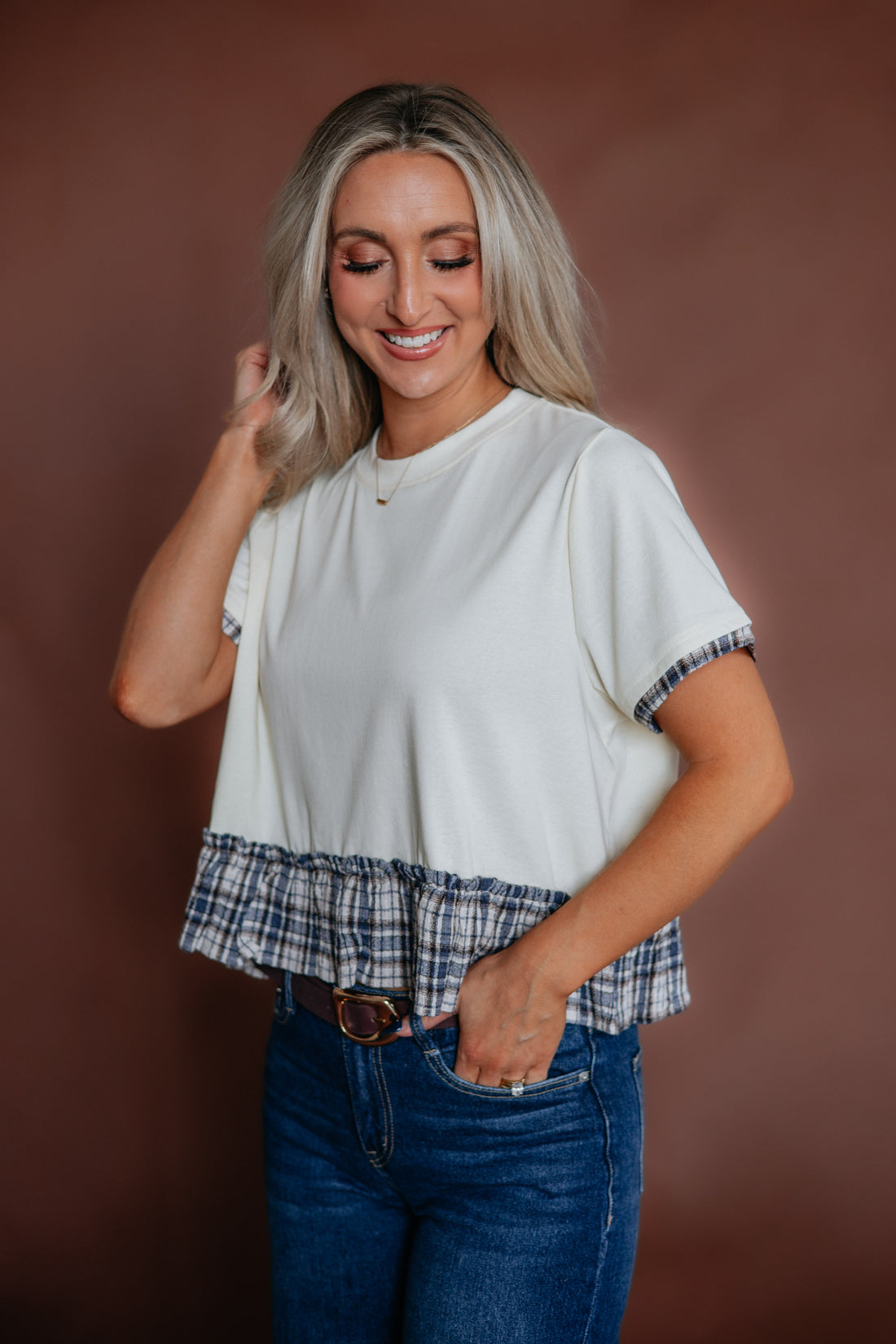 Samson Contrast Top