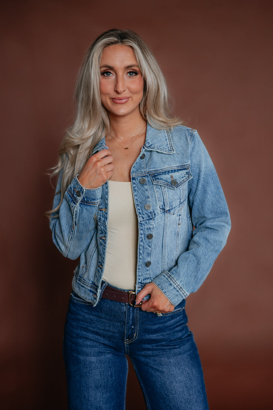 Rebel Hidden Denim Jacket - Relentless