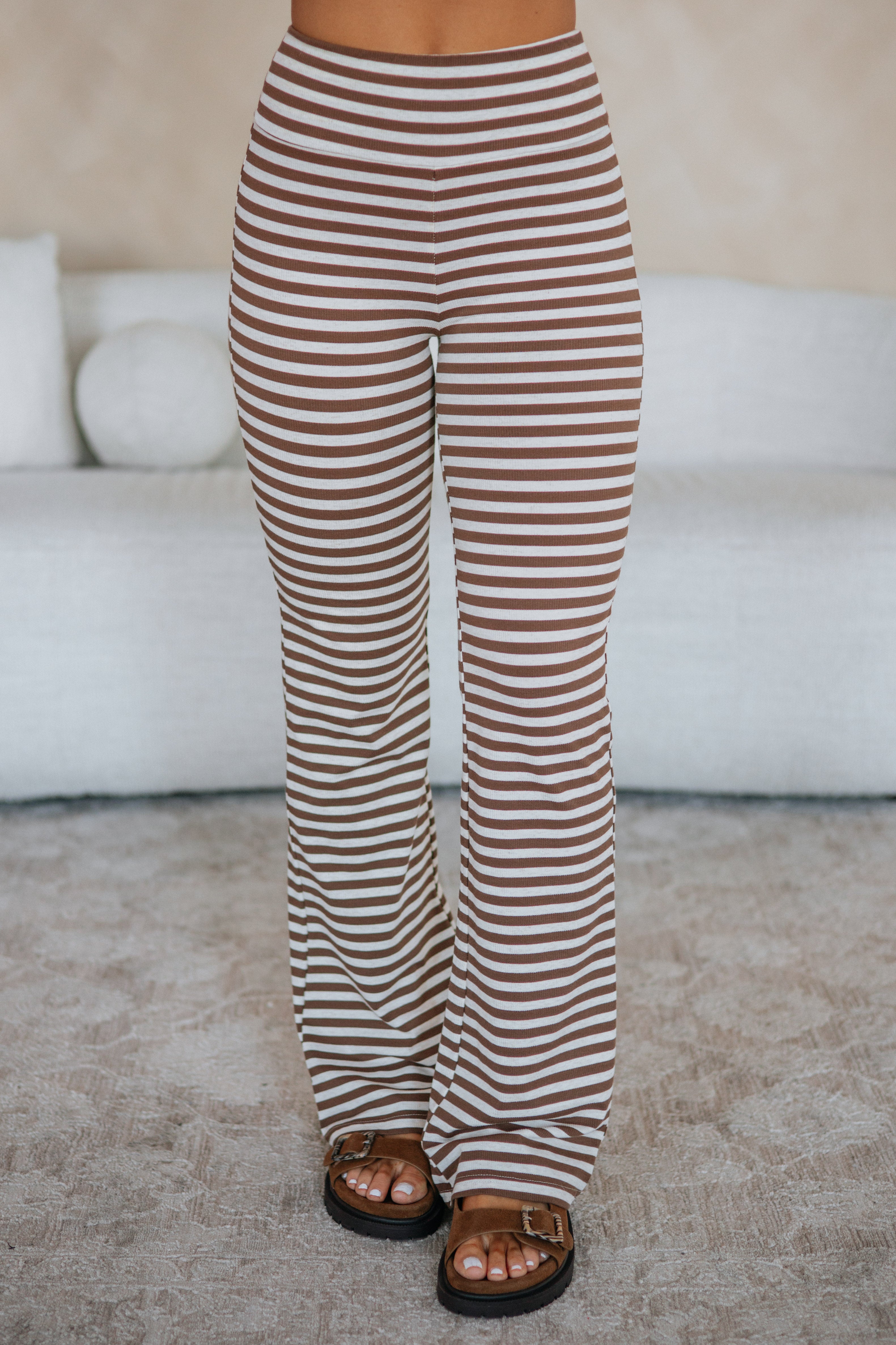 ボトムス mabli 25ss meadow stripe pants & necktie Mya Striped Pants – Wild Oak Boutique