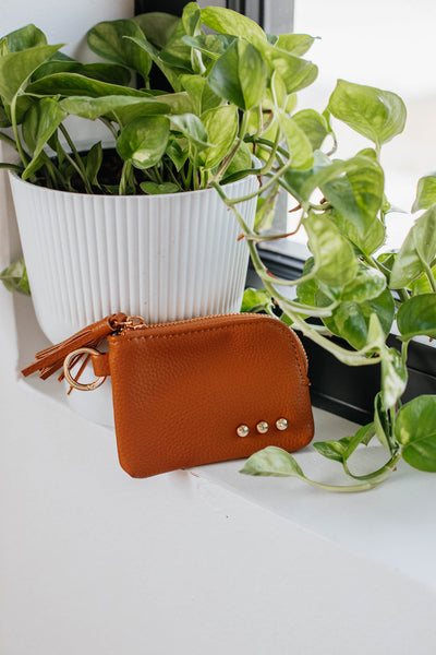 Take Me Along Wallet - Cognac