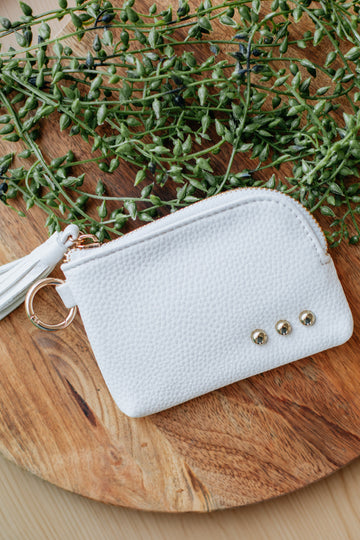 Take Me Along Wallet - Cream