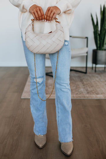 Talisha Woven Bag - Natural