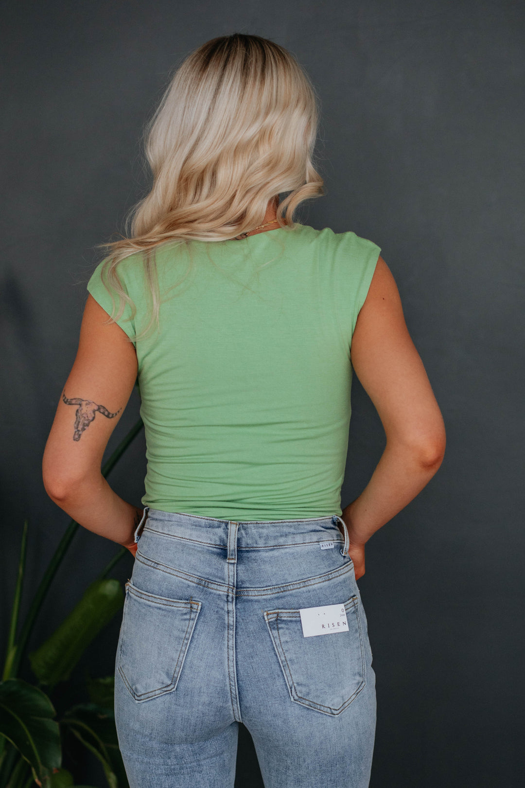 Tessa Basic Top Sprout Wild Oak Boutique