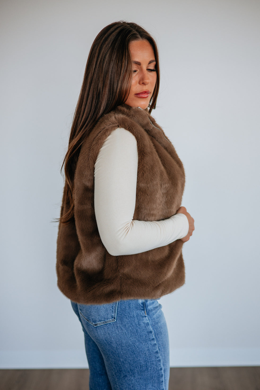 Tawna Fur Vest