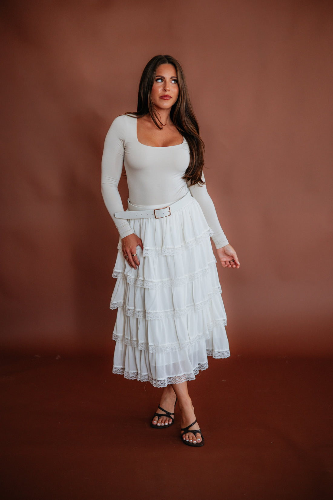 Merlana Tiered Skirt